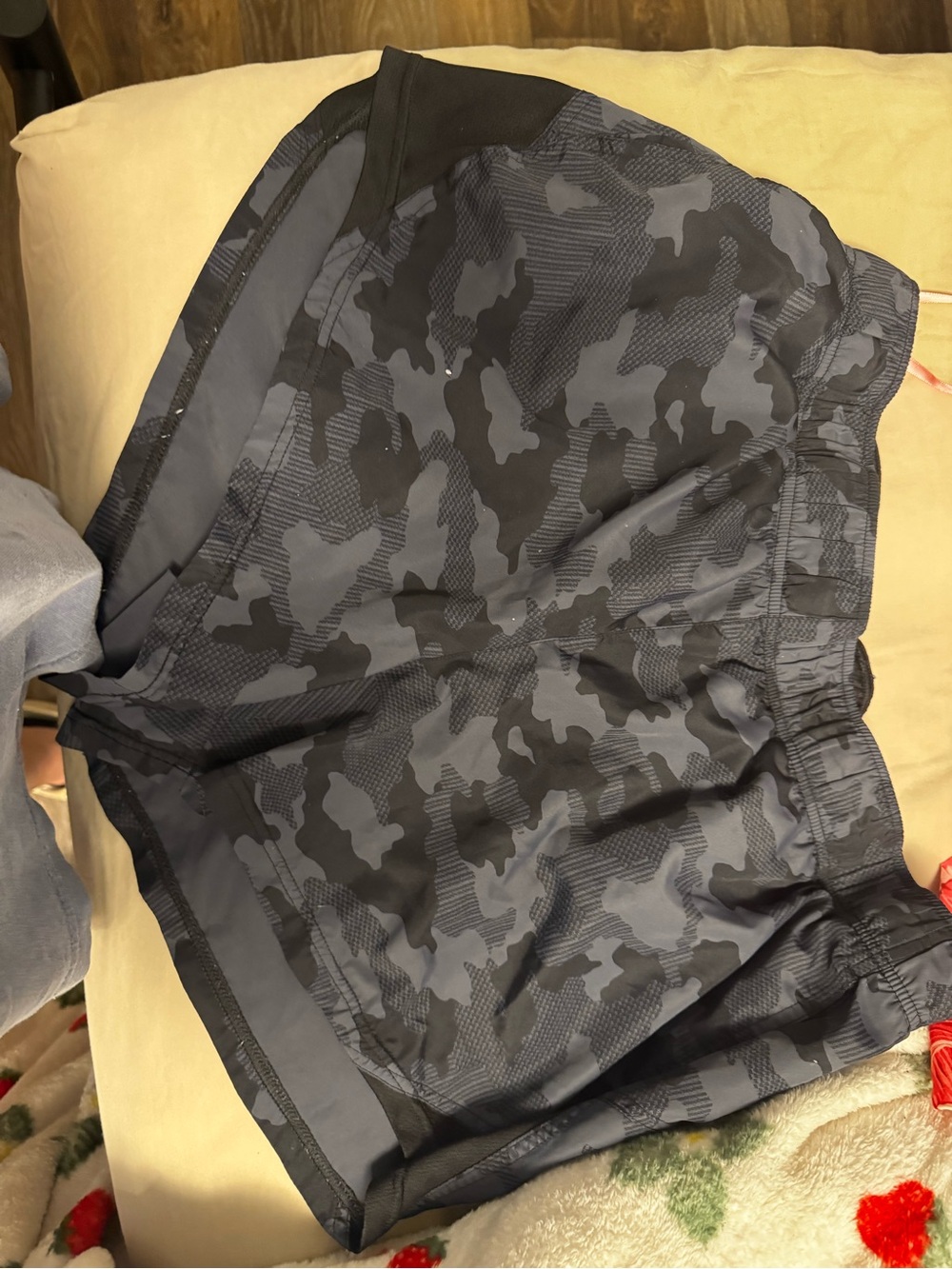 Black Camo gym Shorts
